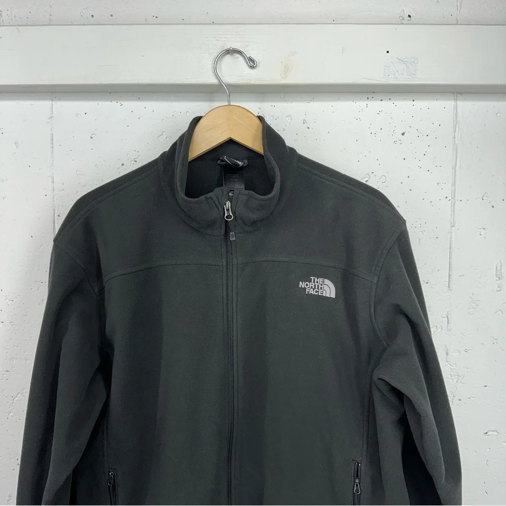 The North Face Jacket Men’s XL Black ANKU Windwall Zip Up Fleece Coat